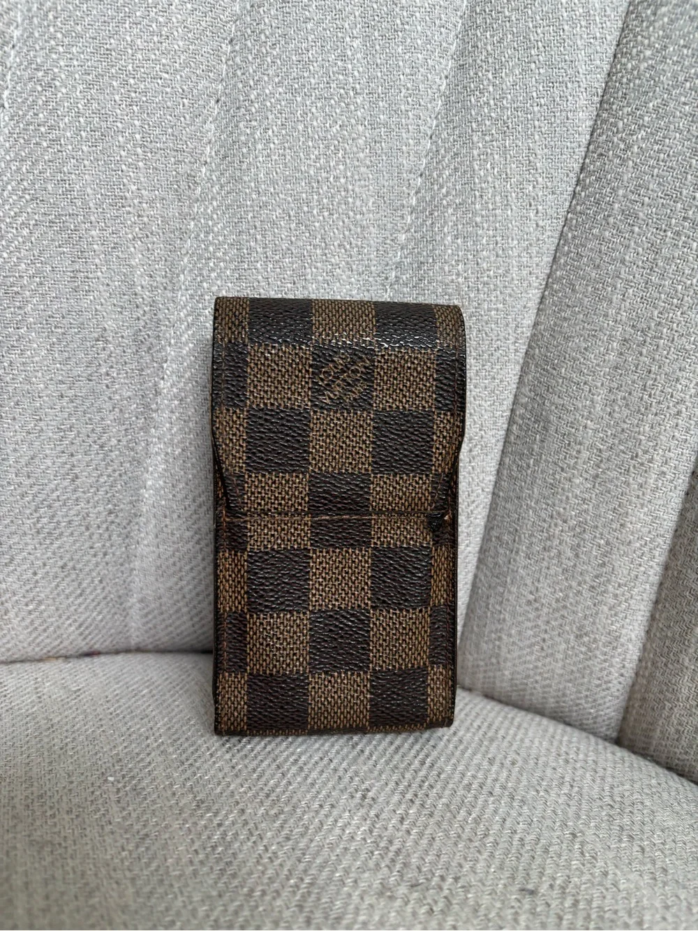 LOUIS VUITTON Damier Ebene Mini Pouch